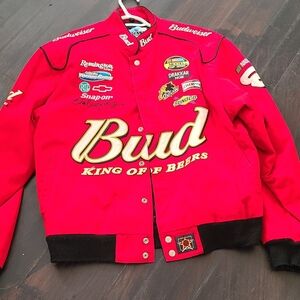 Vintage nascar jacket, brand new, Earnhardt jr budweiser